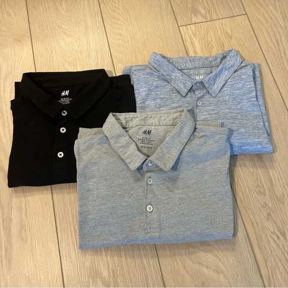 H&M Other - 3pc/ Men’s Basic Polo By H&M